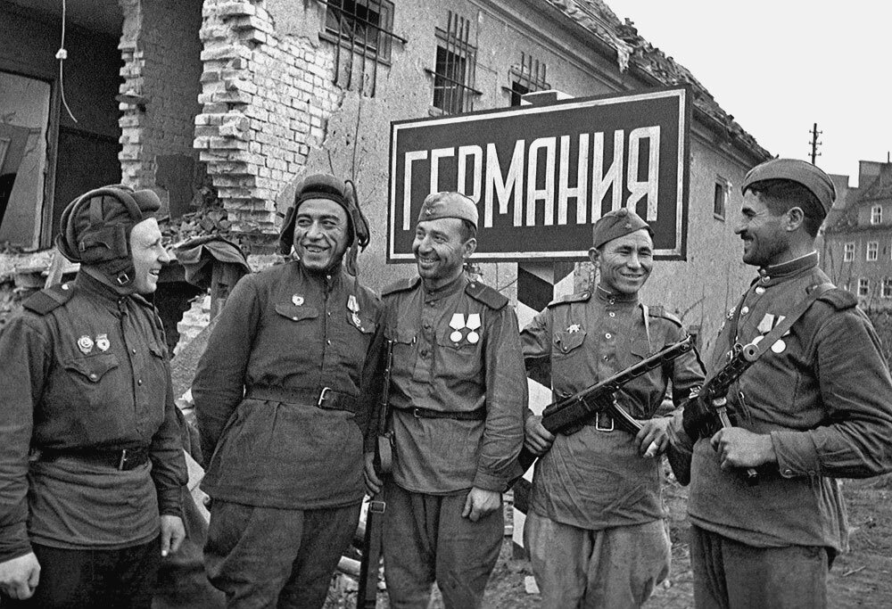 17 августа 1944 года: выход советских войск к границе с Германией.